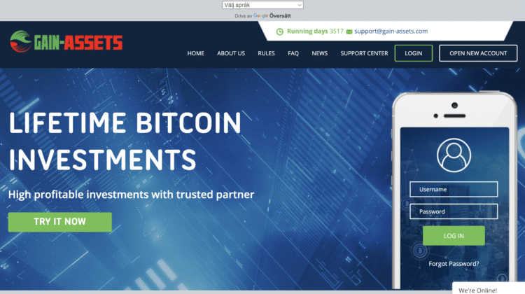 Gain-Assets.com scam review